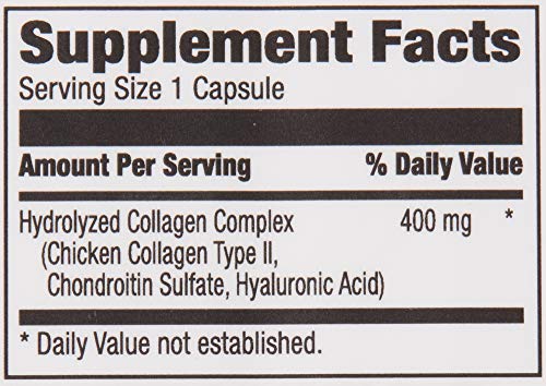 Amazon Brand - Revly Collagen Complex with Hyaluronic Acid, 90 Capsules, 3 Month Supply