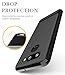 SunRemex LG G8 ThinQ Case,LG G8 Case, Carbon Fiber Shock Resistant Brushed Texture with Anti-Fingerprint and Anti-Slip Design Phone Protective Cover Case for LG G8 ThinQ (Black)