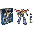 Transformers Power Rangers Zeo Megazord 12-inch Collectible Action Figure Highly Posable Toy with Multiple Helmets and Accessories Classic TV Series-Inspired