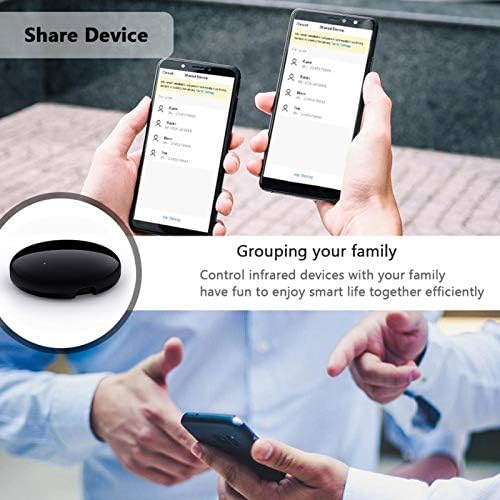 Lilon Tuya Smart WiFi Control remoto infrarrojo WiFi Infrarrojo Control Hub Tuya App Funciona con Google Assistant Alexa Siri