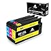 IKONG 3 Colors 951 Compatible Ink Cartridge Replacement for HP 951 XL Ink Cartridge Compatible with HP Officejet Pro 8600 8610 8620 8100 8630 8660 8640 8615 8625 (1 Cyan 1 Magenta 1 Yellow)