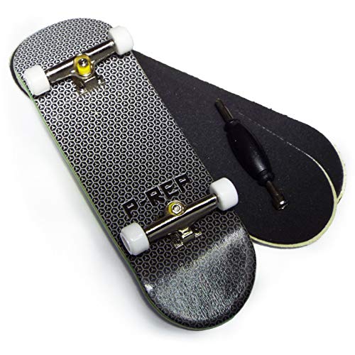 P-REP Starter Complete Wooden Fingerboard 30mm x 100mm - White Logo