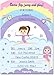 Papery Pop Gymnastics Birthday Invitations with Envelopes (15 Count) - Kids Birthday Party Invitations for Girls - Bounce House - Trampoline
