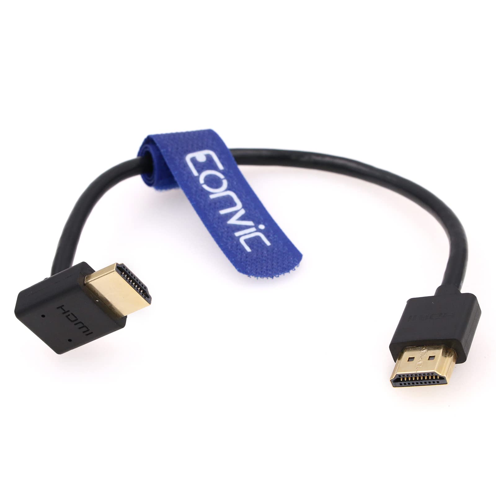 EONVIC HDMI to HDMI Cable 8K 3D 1080P HD HDMI 2.1 Cable with Ethernet High Speed HDMI Male to Male Flexible Cable for Sony a7siii, Atomos ninja, Shinobi Monitor, BMPCC4k