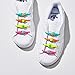 HICKIES No Tie Shoelaces For Kids Premium Rainbow No tie Shoe Laces For Kids Sneakers 14p Kids Shoe Laces Elastic Waterproof Elastic Tieless Shoelaces For Kids ShoeLaces One Size fit All