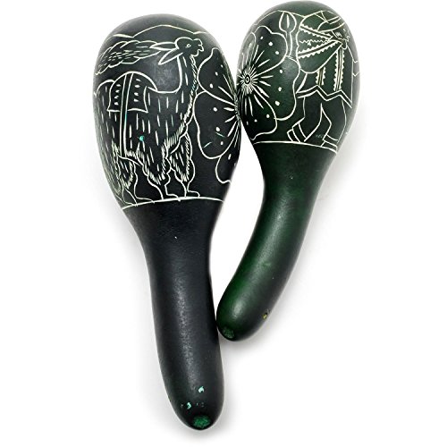 Peruvian Amazon Colorful Gourd Rattle