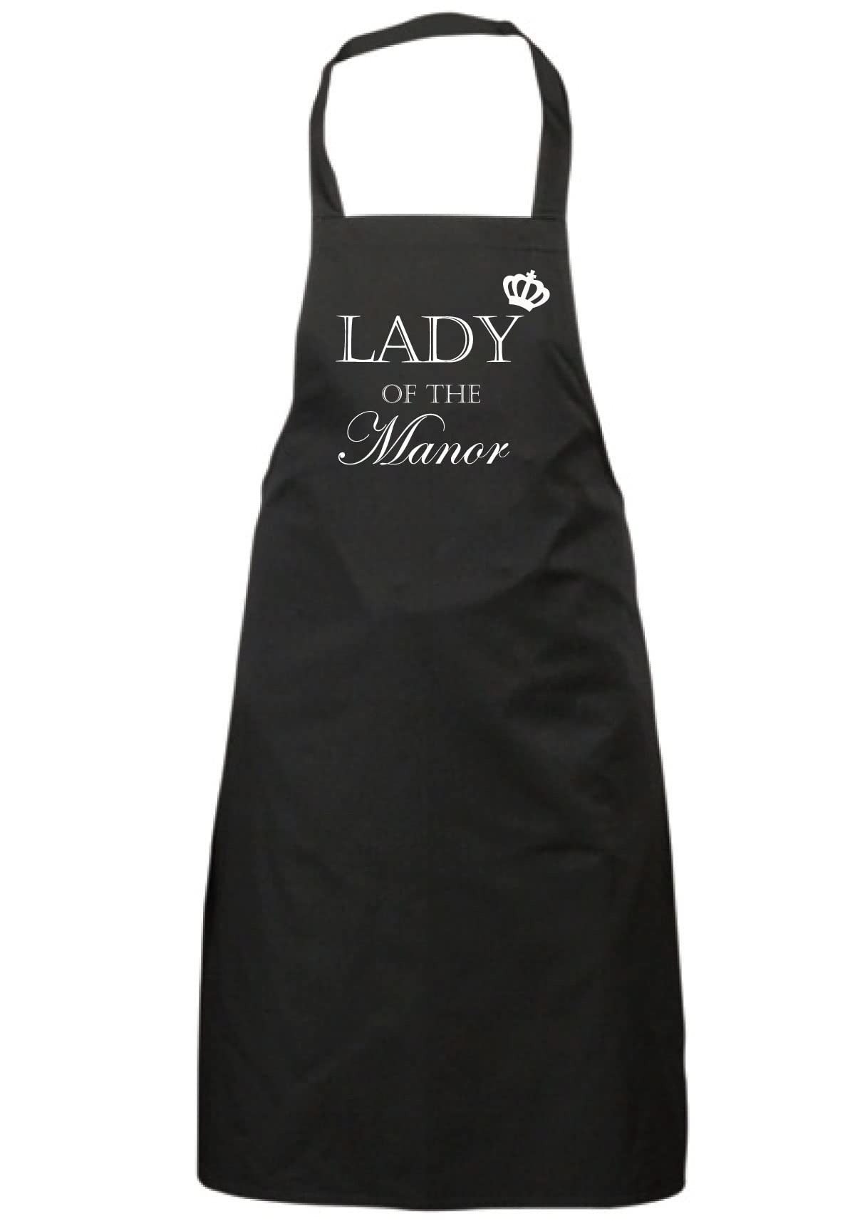 60 Second Makeover Limited Lady Of The Manor Black Apron Novelty Gift Chef Kitchen Present Mothers Day