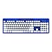 PDP Rock Candy Wireless Keyboard - Blueberry Boom (904-005-NA-BL)