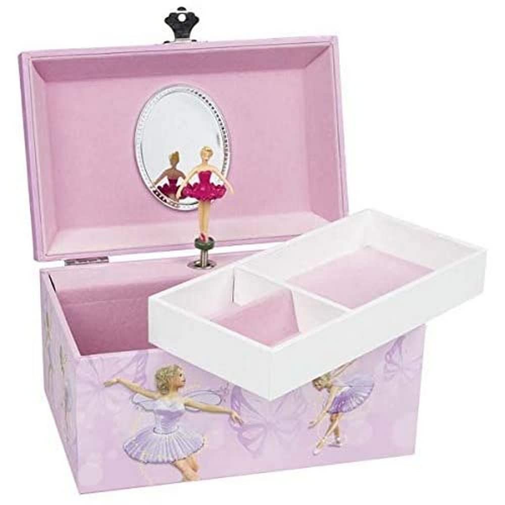 Goki - Ballerina Music Boxes, Pink/Violet (15562)