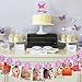 1st Happy Birthday Glitter Decorations-Purple Butterfly 3D Birthday Banner and Flower Monthly Milestone Photo Banner,1-12 month Numbering Photography Garland,Great For Baby Kid 1 Year old Celebration