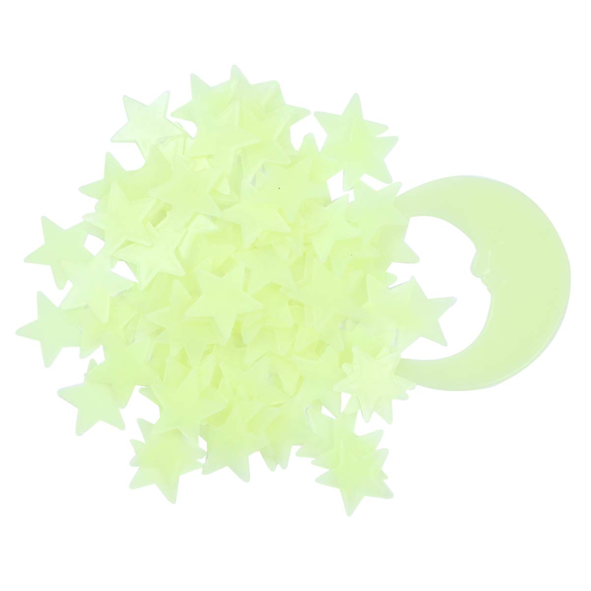 BESPORTBLE 201pcs Luminous Stars and Wall Stickers Celestial Decor for Girls DIY Wall Decal Decor Night Light Decoration