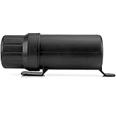 porotmotor Motorcycle Off-Road Universal Waterproof Tool Tube Gloves Raincoat Storage Box Cap Holder Canisters Tool Repair Box Document Holder (Black, Big)