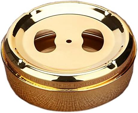 Battletter European Style Vintage Ashtray Included Windproof Style (gold(windproof))