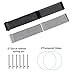 CAGOS Compatible Galaxy Watch (42mm)/Galaxy Watch Active Bands Sets, 20mm 2 Pack Stainless Steel Milanese Loop Mesh Bracelet Strap Replacement for Galaxy Watch 42mm/ Ticwatch E Smartwatch -Small