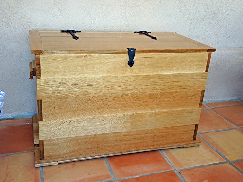 Pranzo Carpentry Storage Chest Solid White Oak