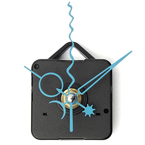 Blue Diy Tool Hand Work Quartz Wall Clock Spindle Movement Mechanism Repair Part Kit