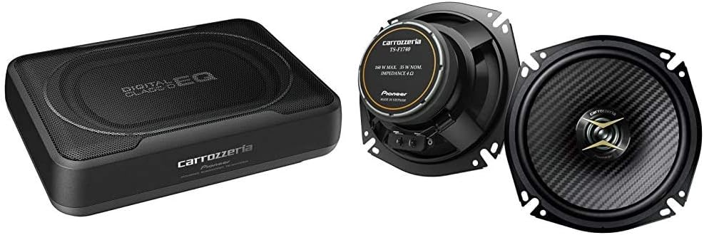 Amazon カロッツェリア パイオニア cm 13cmパワードサブウーファー Ts Wx130da 17cm2ウェイスピーカー ハイレゾ対応 Ts F1740 セット買い 車 バイク 車 バイク