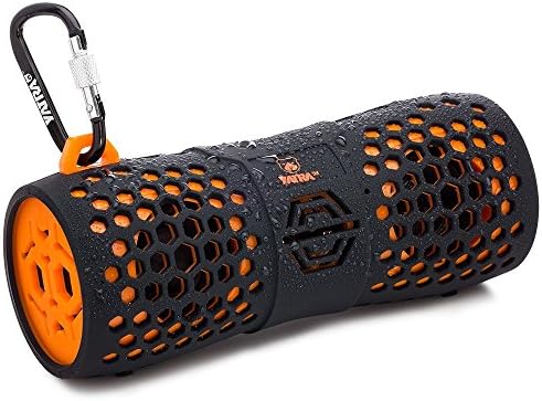 Yatra Aquatune 9612 - Portable Waterproof Rugged Wireless Bluetooth Speaker Compatible with iPhone, iPad, Samsung, Android, Tablet, or Smartphone (Orange)