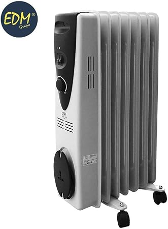 Radiador de Aceite 1500 W - 7 elementos: Amazon.es: Hogar