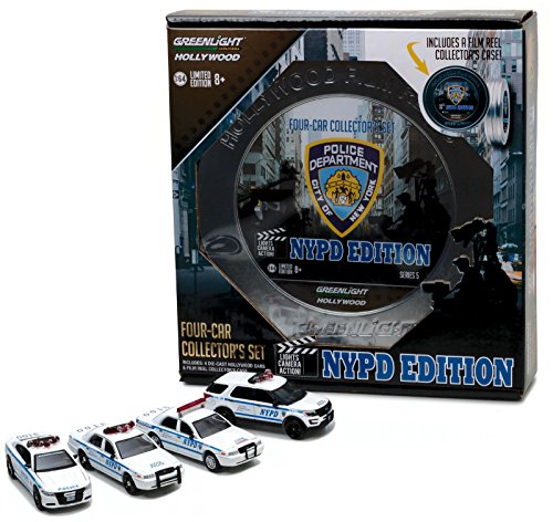 GreenLight 1:64 Scale Hollywood Film Reels Series 5 - NYPD Behind the Scenes Movie Set (Item 59050-B)