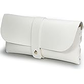 Glasses storage bag Travel sunglasses myopia glasses storage bag Fashion leather storage bag