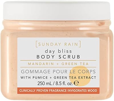 Sunday Rain Day Bliss Body Scrub Green Tea Mandarin 250ml