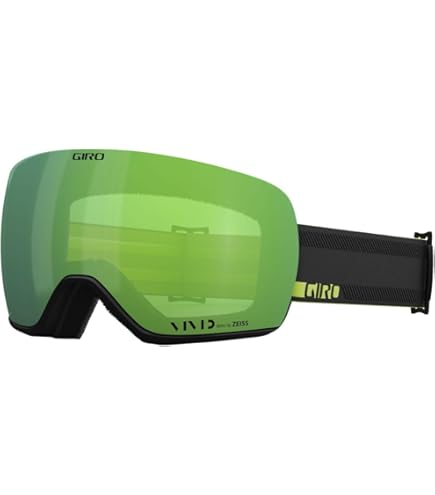 Amazon.com : Giro Axis Snow Goggle Black Stacked - VIVID
