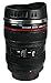 Caniam Camera Lens Coffee Cup, Travel Mug - Camera Eos 24-105Mm Model Stainless 400Ml Thermos