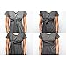sofsy Soft-Touch Rayon Blend Tie Front Nursing Maternity Fashion Top (Large, Charcoal)