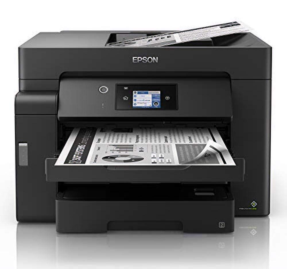 Epson EcoTank ET-M16600 Ink Tank Printer | Mono Printing | Wireless | A3+ | Duplex Print, Copy, Scan | 6.8cm Touchscreen | ADF