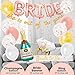 Partyly Bachelorette Party Decorations Kit - Bridal Shower Decorations - Bride to Be Sash - Bachelorette Party Supplies Banner and Balloons