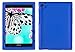 Bobj Rugged Case for ASUS ZenPad Z580, Z580C, Z580CA, P01M, P01MA (not for ZT581KL, P008) – BobjGear Custom Fit - Patented Venting - Sound Amplification - BobjBounces Kid Friendly (Batfish Blue)