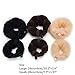Magic Hair Bun Maker Hair Donut Foam Sponge Clip French Twist Hair Styling Ring Former Shaper Chignon Hair Curler Accessory 6 Pack