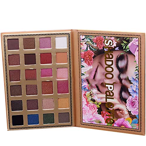 Aviat Glamour Beauty Glitter Eyeshadow Palette 24 Colors Fashion Palette Eyeshadow Powder Matte Eye Shadow