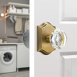 Orger Crystal Interior Half-Dummy Door Knob for