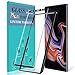 TAURI Screen Protector for Samsung Galaxy Note 9, Tempered Glass [Alignment Frame] [Case Friendly] 3D Curved Screen Protector - Black