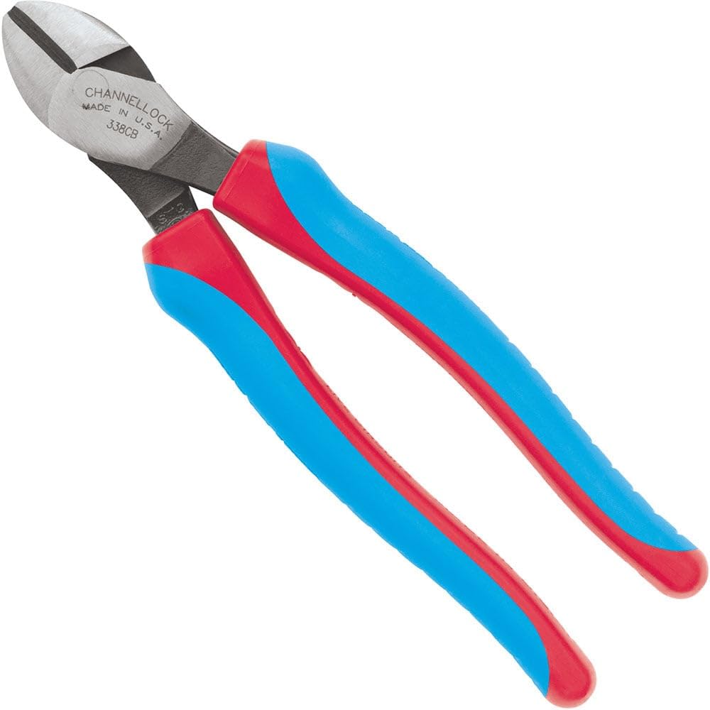 Channellock CHLE338CB 8-inch XLT Lap Joint Cutting Plier, 200mm