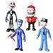 Max Fun Set of 12 pcs Five Nights at Freddy's Action Figures Toys Dolls Xmas Gifts Cake Toppers, 4 inches