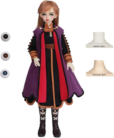 1 4 Anime Noble Girl Doll Ball Jointed Doll 41cm Princess Diy