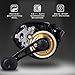KastKing Speed Demon 9.3:1 Baitcasting Reel,Left Handed Reel