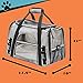 Pawfect Pets Pet Travel Carrier, Soft-Sided with Two Pet Mats for Small Dogs and Cats (Grey)thumb 3