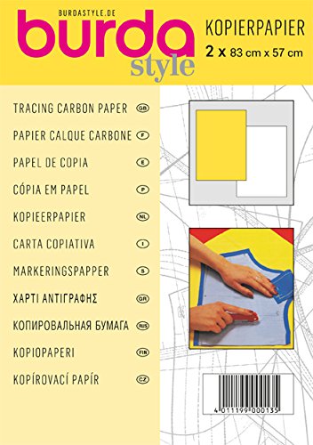 Burda Style Nähzubehör: Kopierpapier, Farbe [weiß/gelb], [Art.Nr.: 1300]