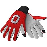 FOCOForever Collectibles Ohio State Buckeyes Color Texting Gloves