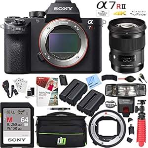 Amazon.com : Sony a7R II Full-Frame Mirrorless