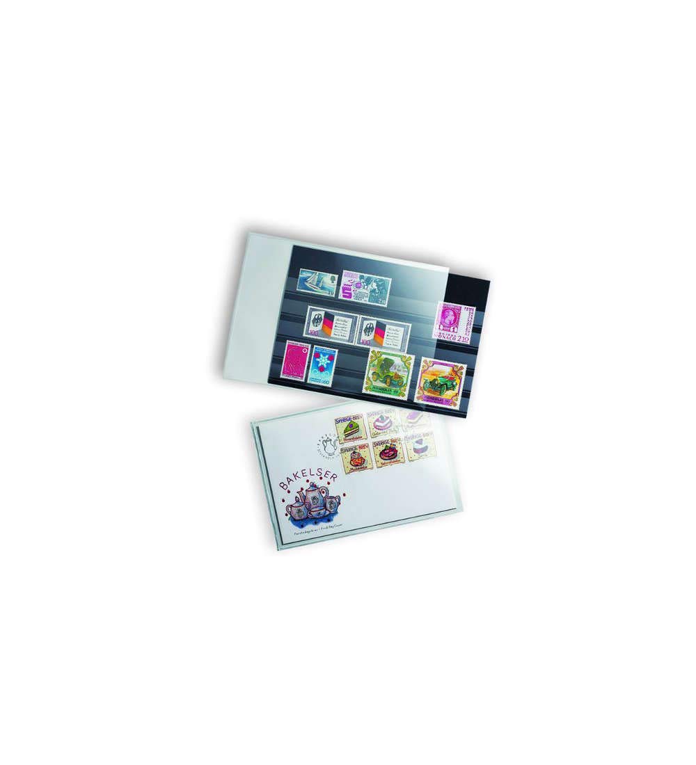 protective sheets for stamps and picture postcards, for postcards up to 145x95 mm, clear