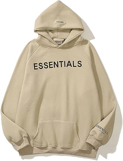 Fear Fog Essentials Hoodie Double Line Hip-Hop Tide Brand Loose Hooded ...