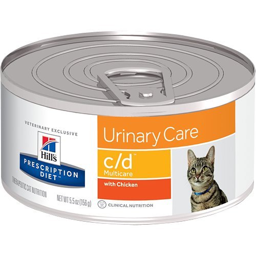 Hill's Prescription Diet c/d Multicare Urinary Care with Chicken Canned Cat Food 24/5.5 oz - //medicalbooks.filipinodoctors.org