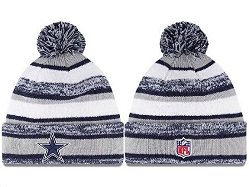 Cuffed Knit Pom Beanie Hat 