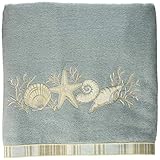 Avanti Linens Sand Shells Bath, Medium, Mineral