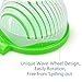 Salad Cutter Bowl Vegetable Cutter Bowl 60 Second Salad Maker by Fresh Goods | Vegetable Fruit Salad Maker Fast Fresh Salad Chopper | Save Time & Money While Making Any Salad in 60 Secs or Less!